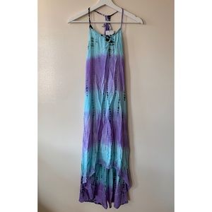 Ocean Breeze • S/M • Tie Dye Island Beach Dress Swimsuit Cover Up
